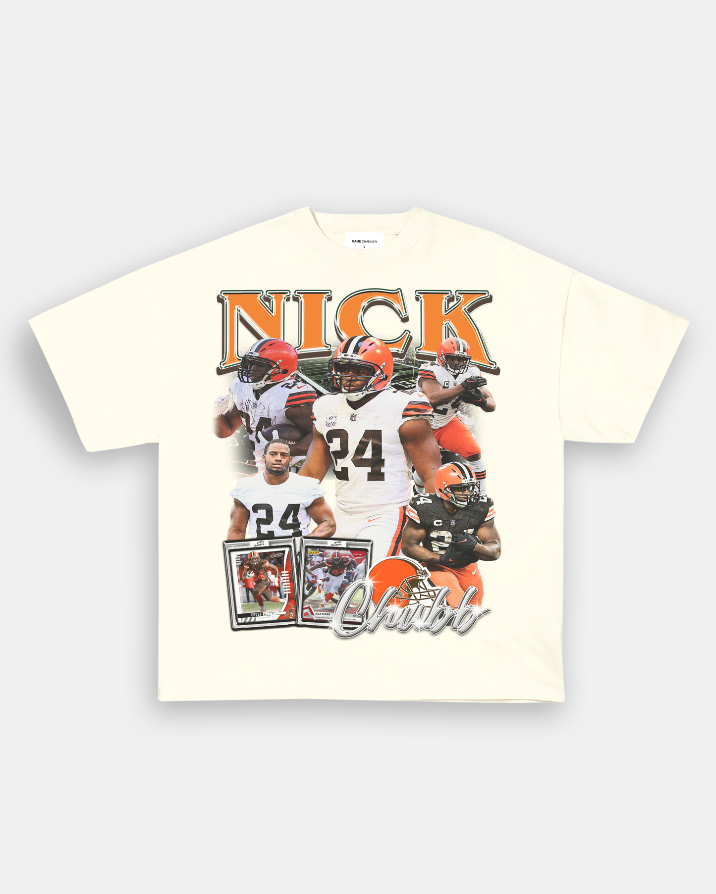 Unisex-Adult Ultra Cotton Washed T-Shirt Graphic NICK CHUBB TEE