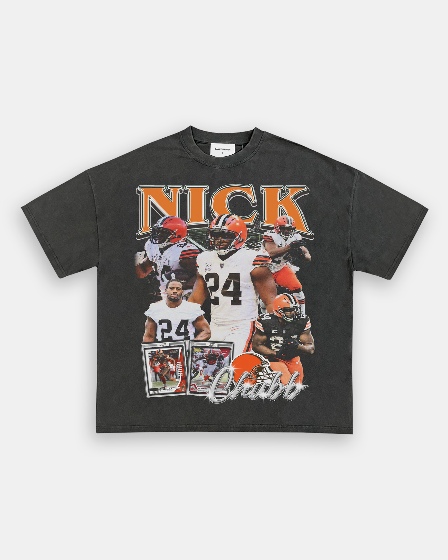 Unisex-Adult Ultra Cotton Washed T-Shirt Graphic NICK CHUBB TEE