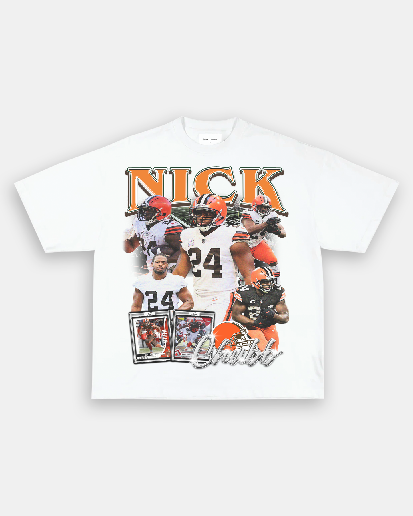 Unisex-Adult Ultra Cotton Washed T-Shirt Graphic NICK CHUBB TEE