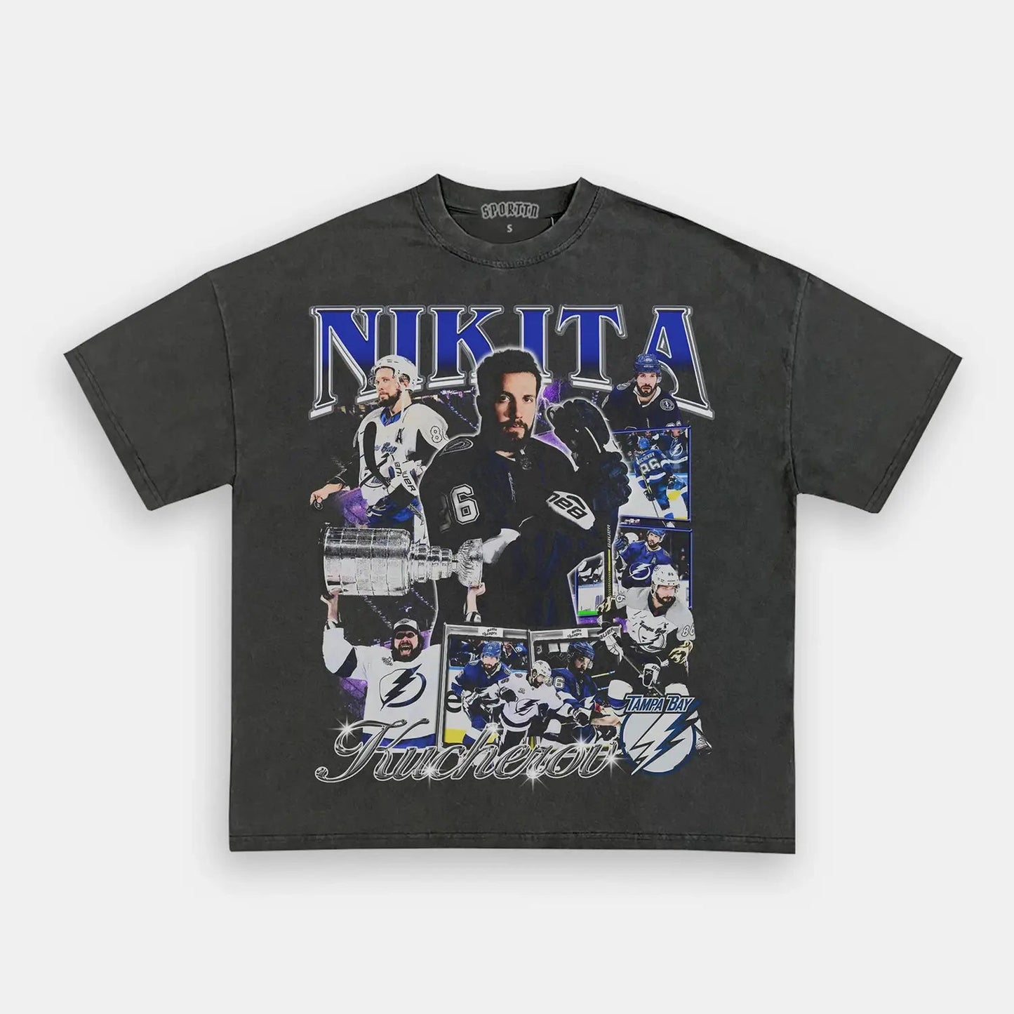 Unisex-Adult Ultra Cotton Washed T-Shirt Graphic  NIKITA KUCHEROV TEE