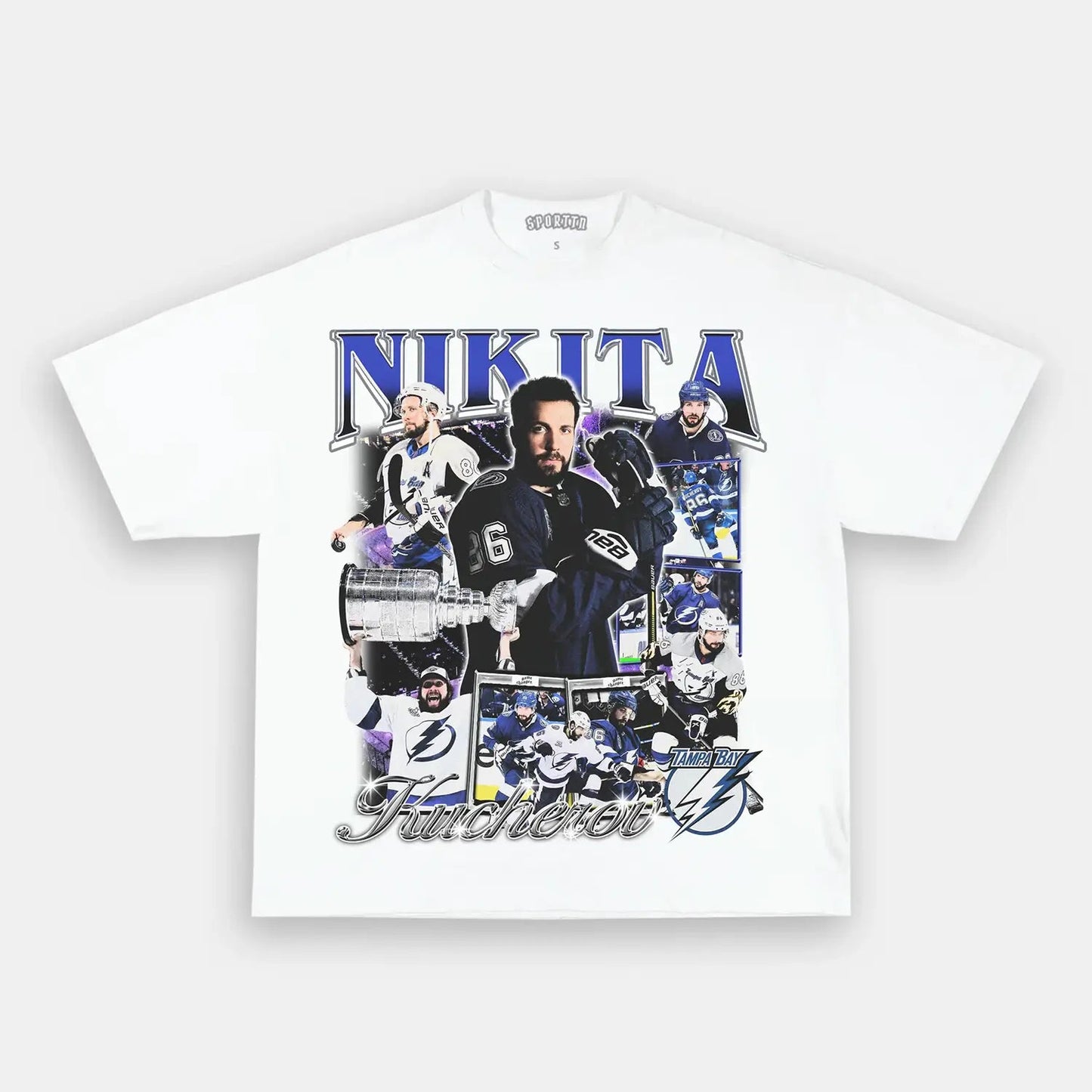 Unisex-Adult Ultra Cotton Washed T-Shirt Graphic  NIKITA KUCHEROV TEE