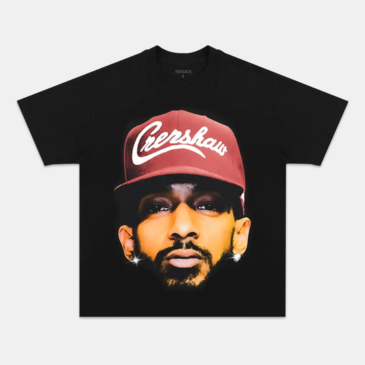 Unisex-Adult Ultra Cotton Washed T-Shirt Graphic NIPSEY HUSSLE TEE