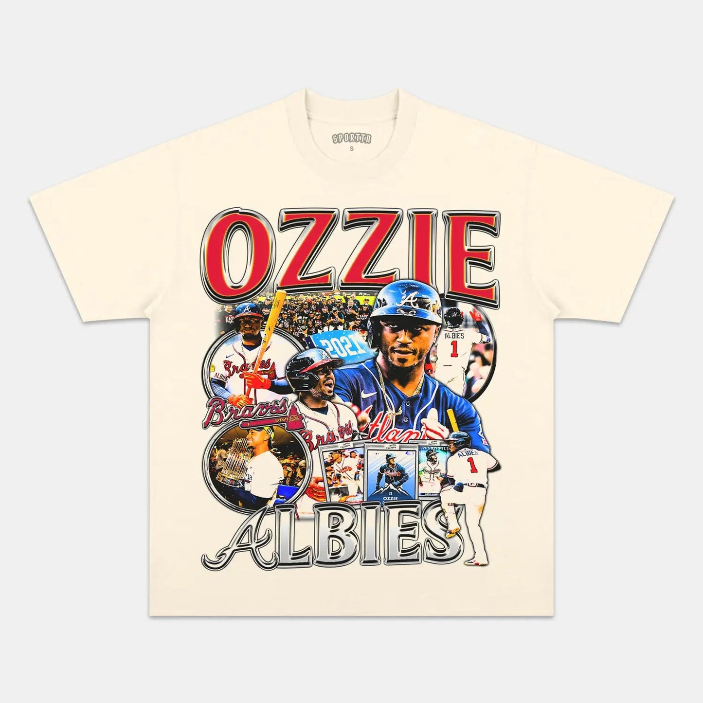 Unisex-Adult Ultra Cotton Washed T-Shirt Graphic  OZZIE ALBIES TEE