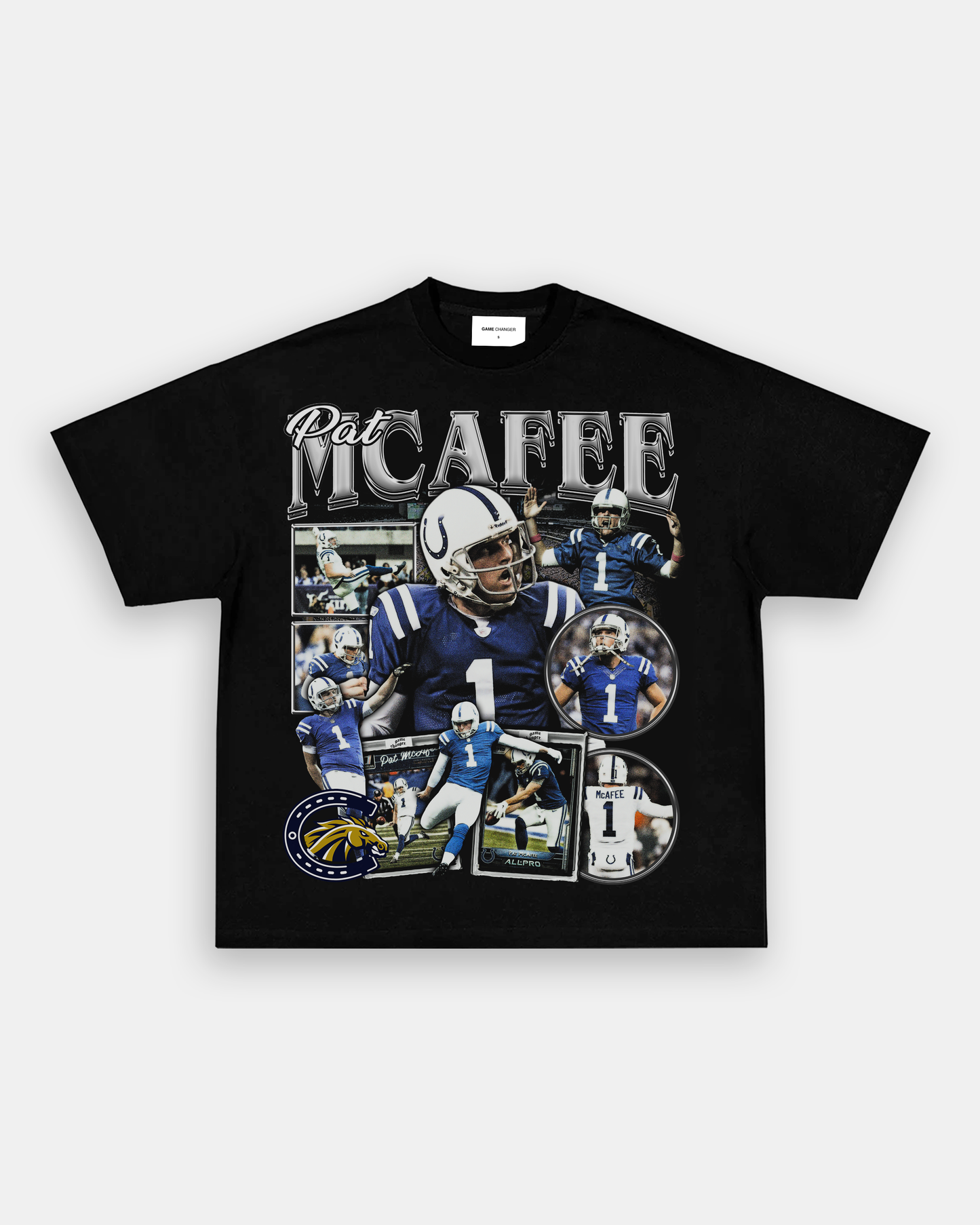 Unisex-Adult Ultra Cotton Washed T-Shirt Graphic PAT MCAFEE TEE