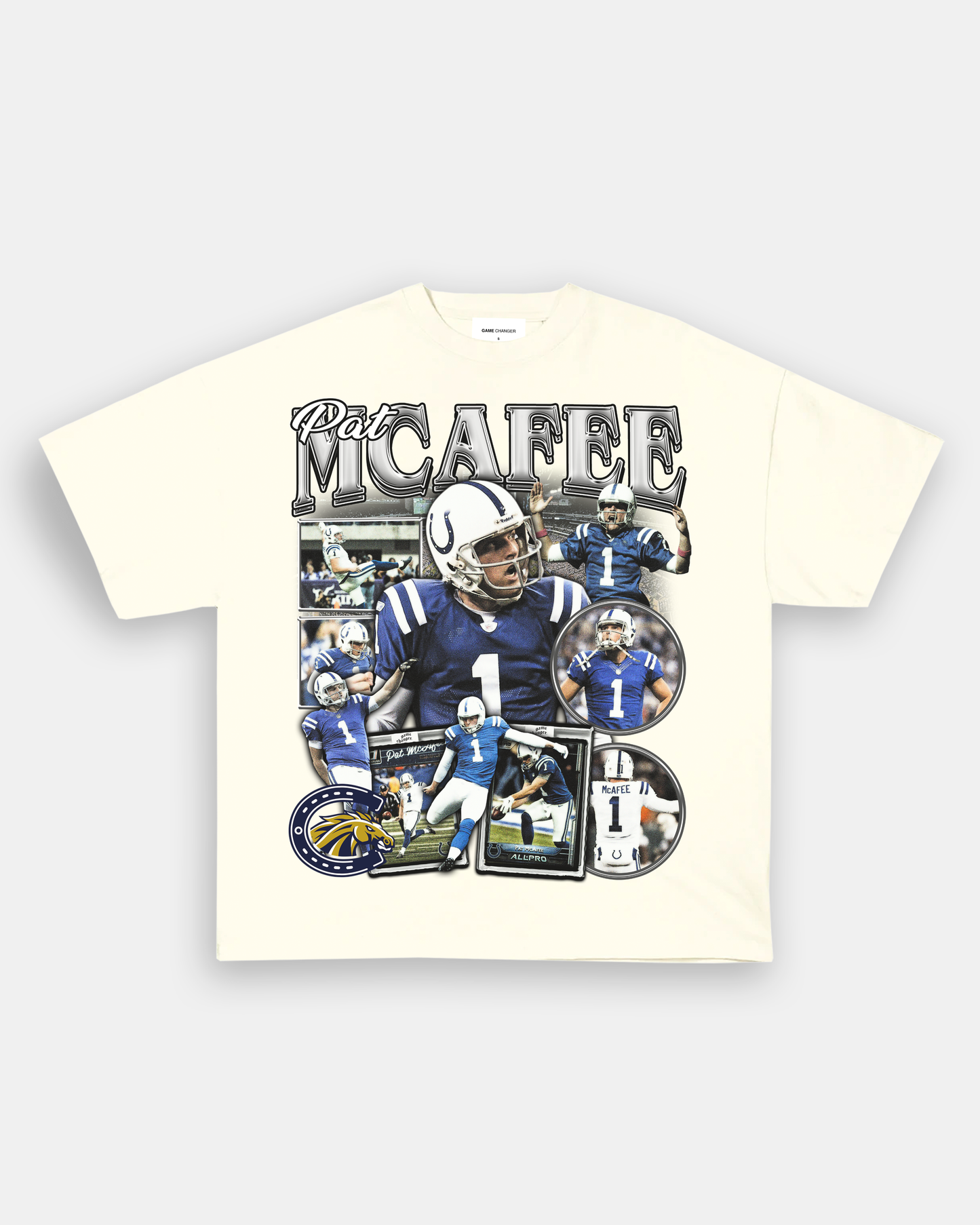 Unisex-Adult Ultra Cotton Washed T-Shirt Graphic PAT MCAFEE TEE