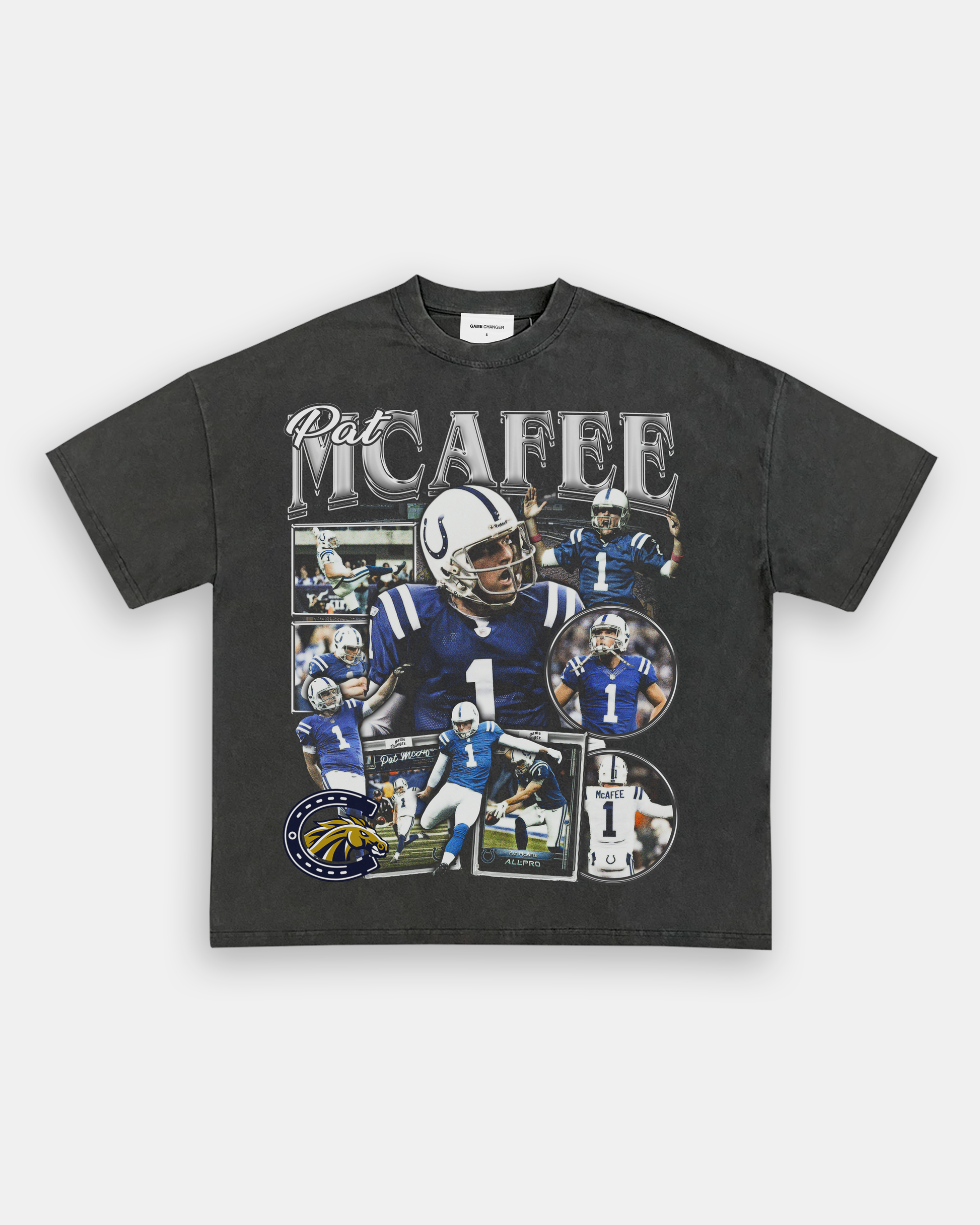 Unisex-Adult Ultra Cotton Washed T-Shirt Graphic PAT MCAFEE TEE