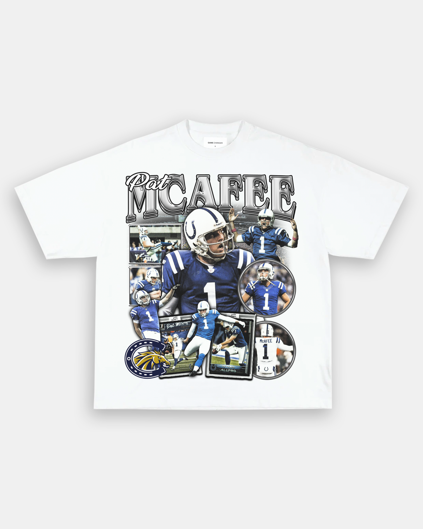 Unisex-Adult Ultra Cotton Washed T-Shirt Graphic PAT MCAFEE TEE