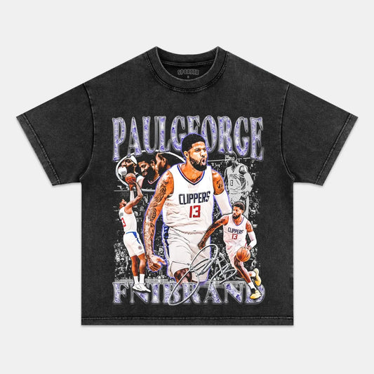 Unisex-Adult Ultra Cotton Washed T-Shirt Graphic  PAUL GEORGE VINTAGE TEE