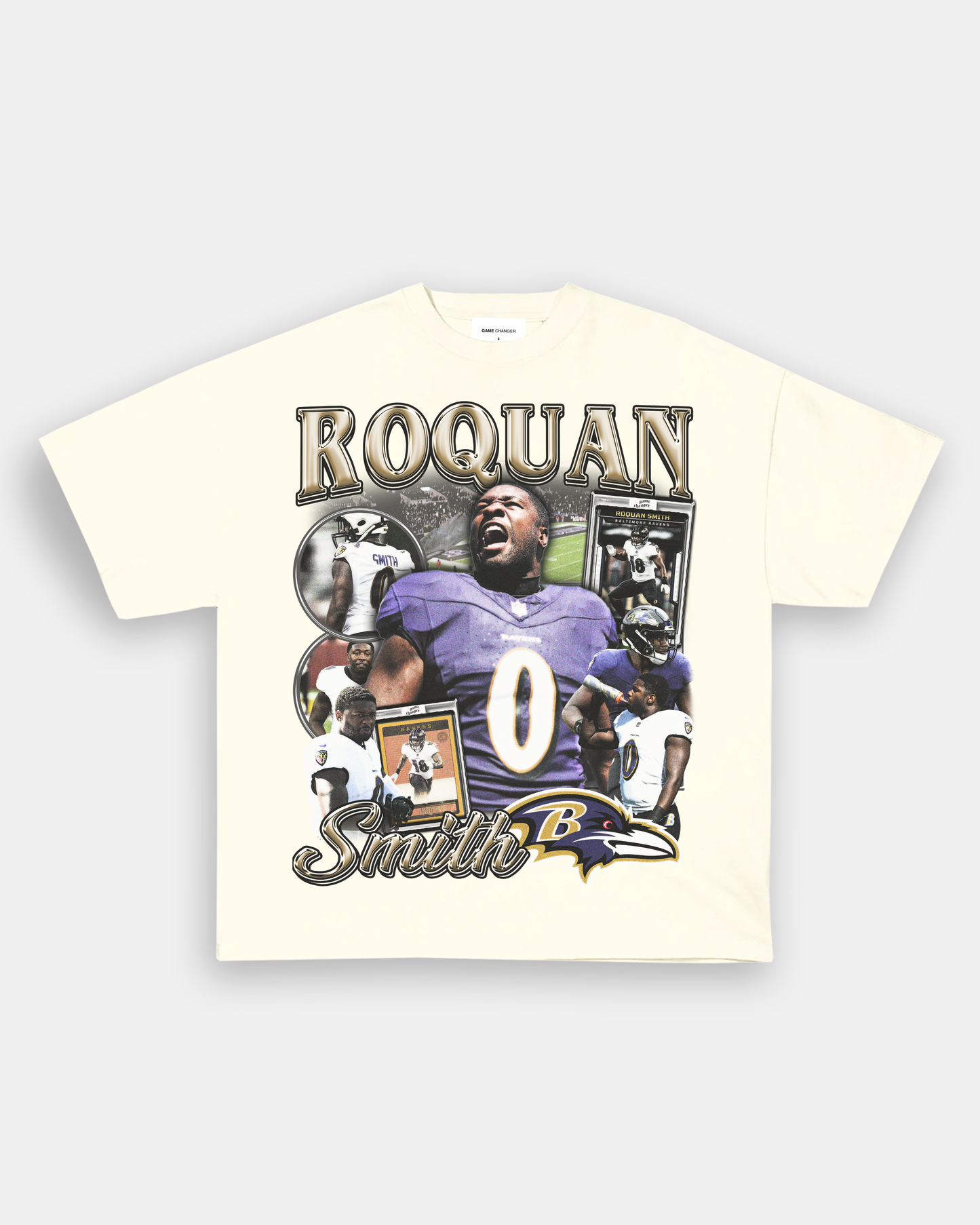 Unisex-Adult Ultra Cotton Washed T-Shirt Graphic ROQUAN SMITH TEE