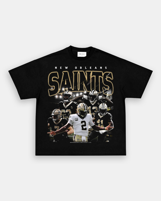 Unisex-Adult Ultra Cotton Washed T-Shirt Graphic SAINTS TEE