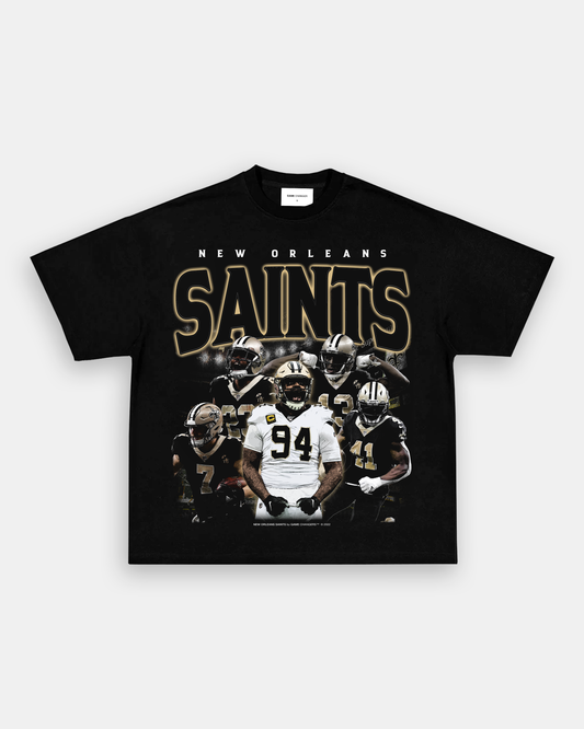 Unisex-Adult Ultra Cotton Washed T-Shirt Graphic SAINTS ALT TEE