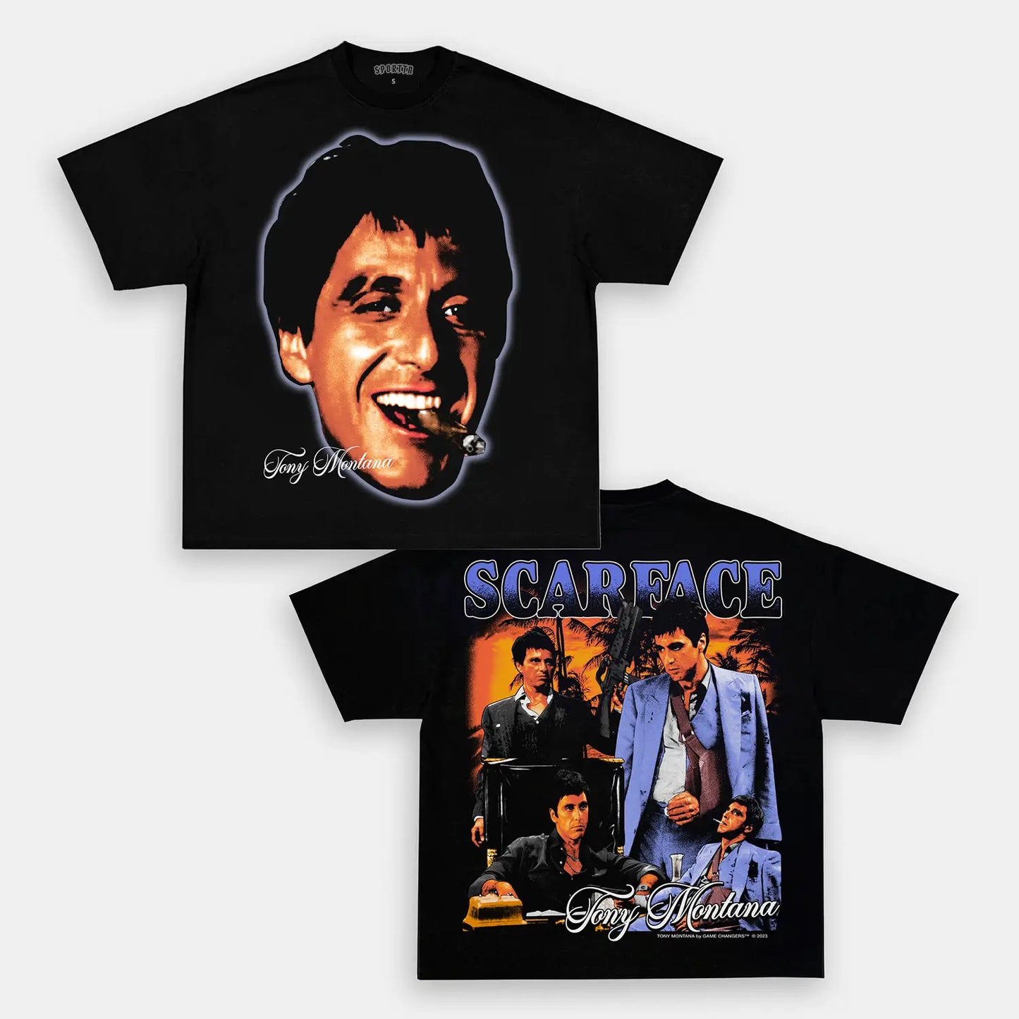 SCARFACE 2V TEE