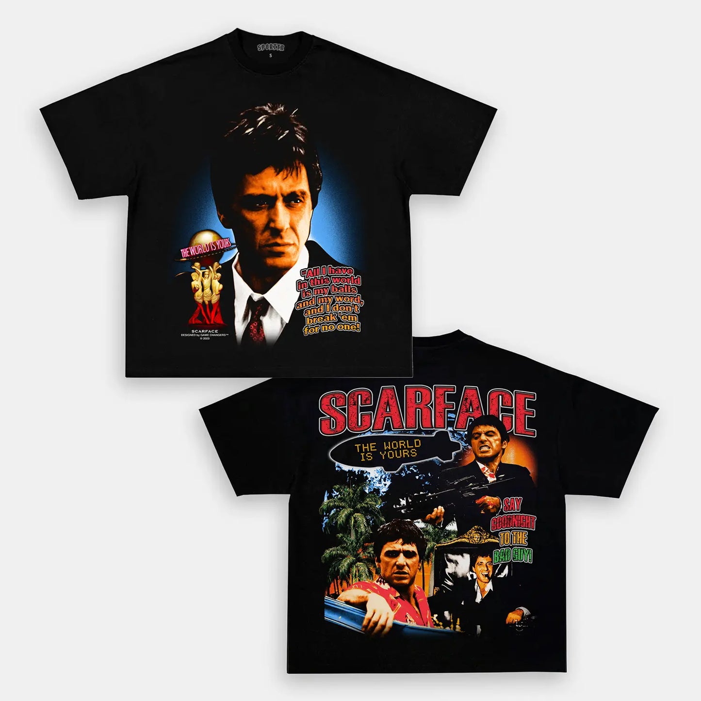 SCARFACE V4 TEE