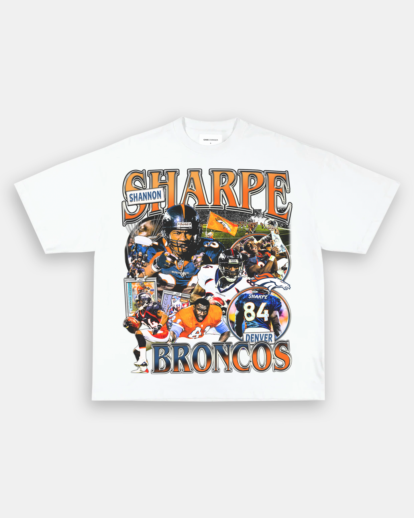 Unisex-Adult Ultra Cotton Washed T-Shirt Graphic SHANNON SHARPE TEE