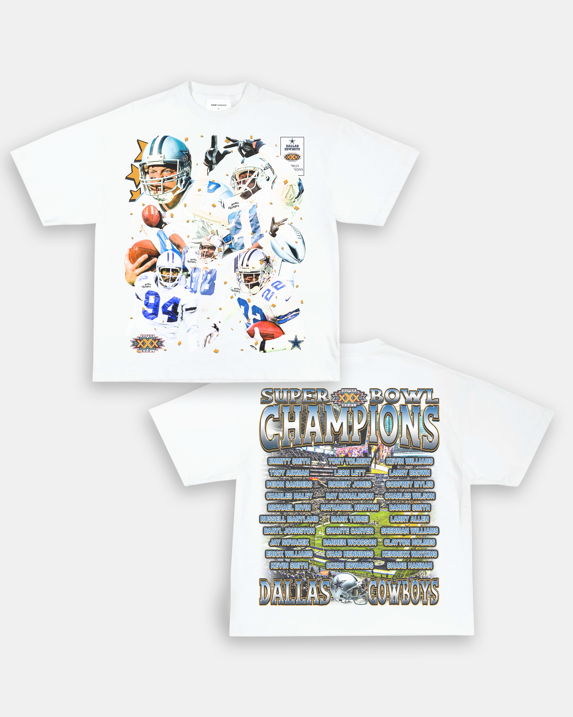 SUPER BOWL XXX CHAMPS - COWBOYS TEE - [DS]