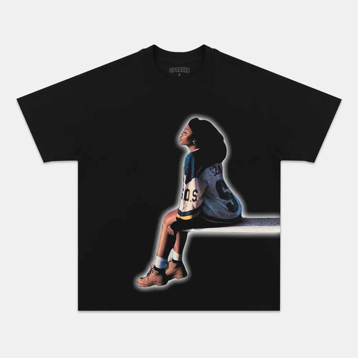 Unisex-Adult Ultra Cotton Washed T-Shirt Graphic NEW SZA VINTAGE TEE