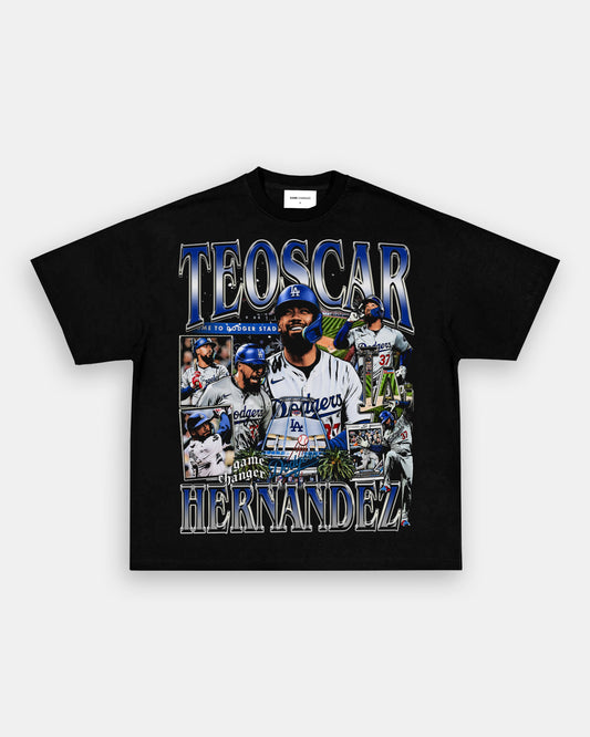 Unisex-Adult Ultra Cotton Washed T-Shirt Graphic TEOSCAR HERNANDEZ TEE