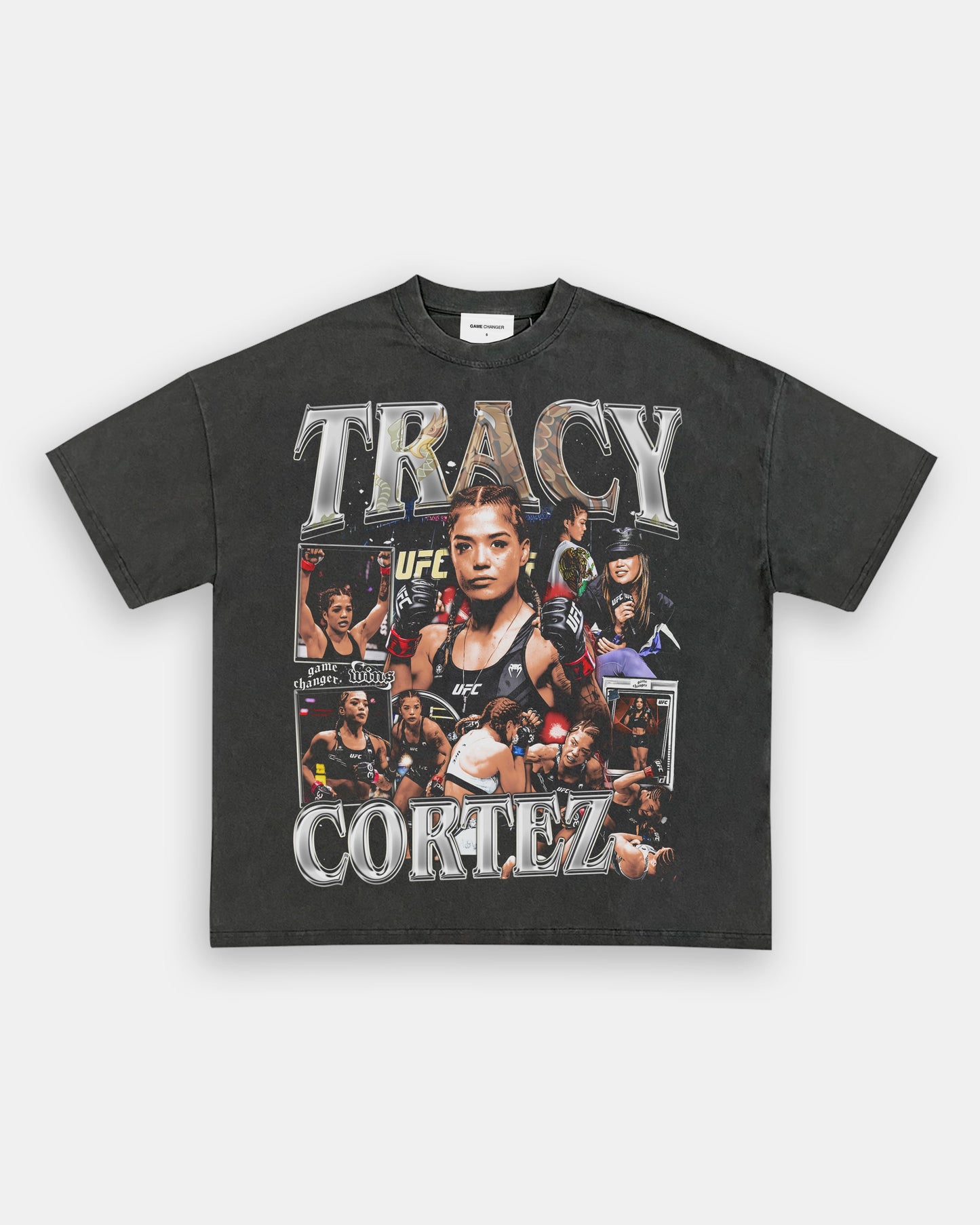 Unisex-Adult Ultra Cotton Washed T-Shirt Graphic TRACY CORTEZ TEE