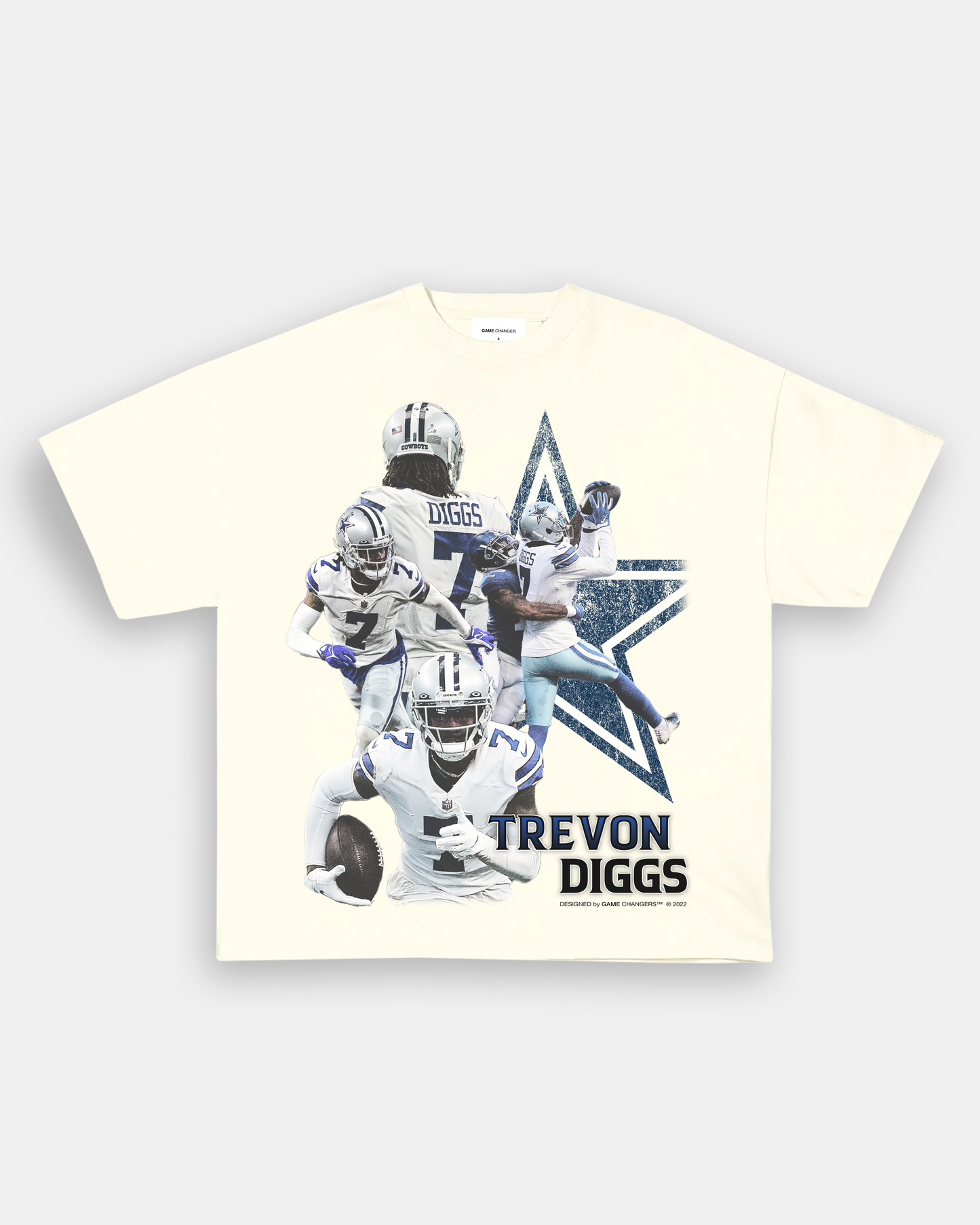 Unisex-Adult Ultra Cotton Washed T-Shirt Graphic TREVON DIGGS TEE