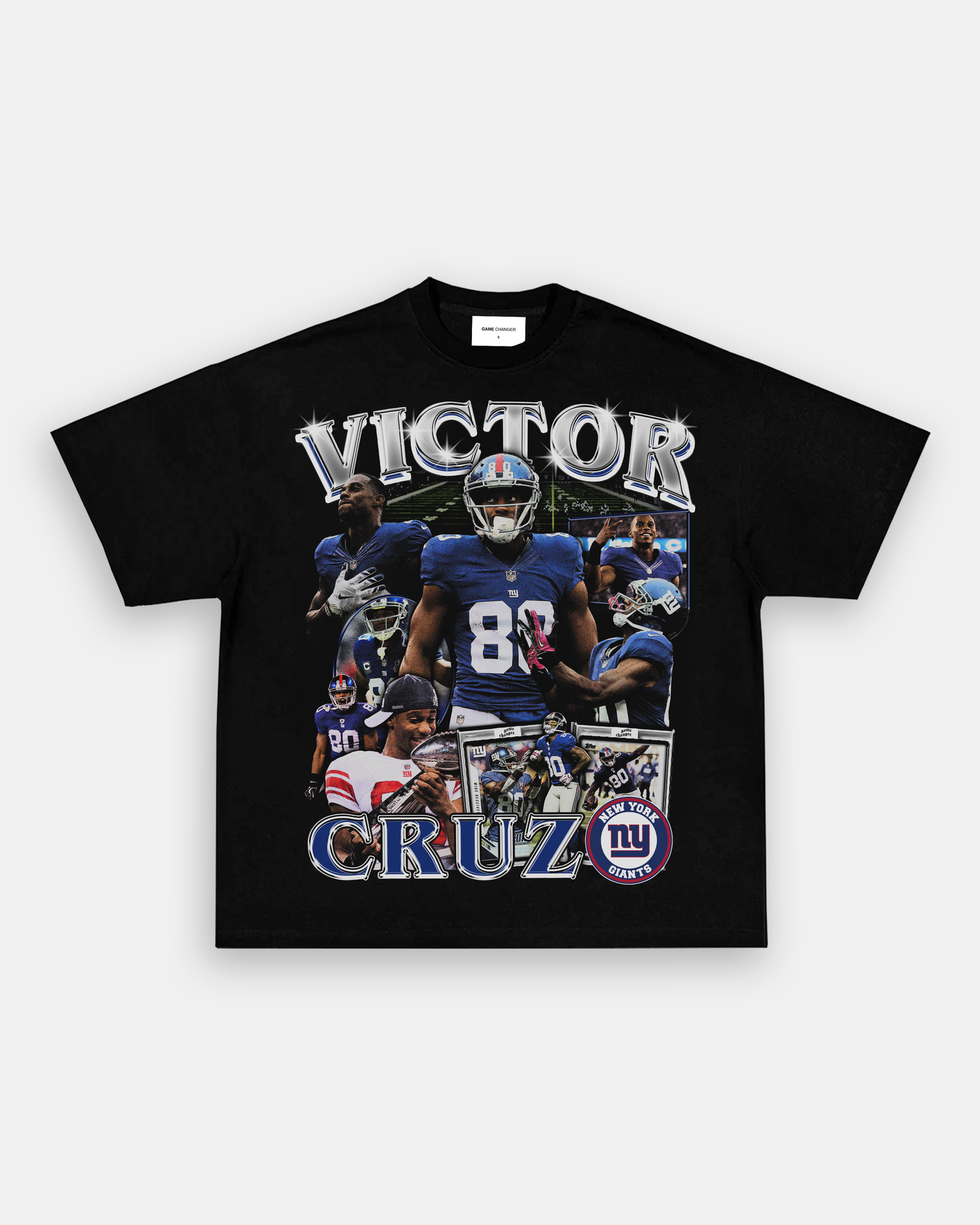 Unisex-Adult Ultra Cotton Washed T-Shirt Graphic VICTOR CRUZ TEE