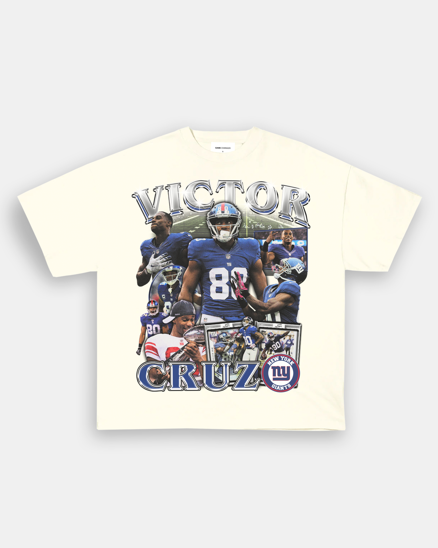 Unisex-Adult Ultra Cotton Washed T-Shirt Graphic VICTOR CRUZ TEE