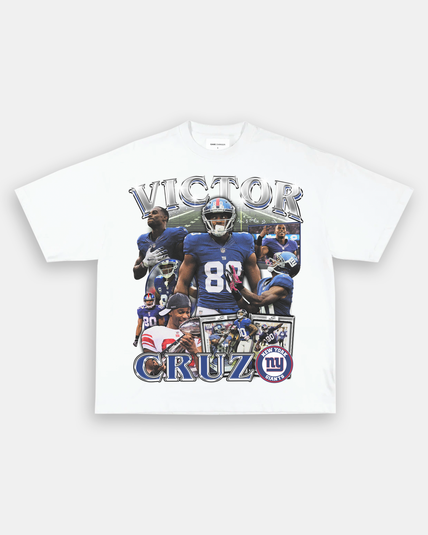 Unisex-Adult Ultra Cotton Washed T-Shirt Graphic VICTOR CRUZ TEE