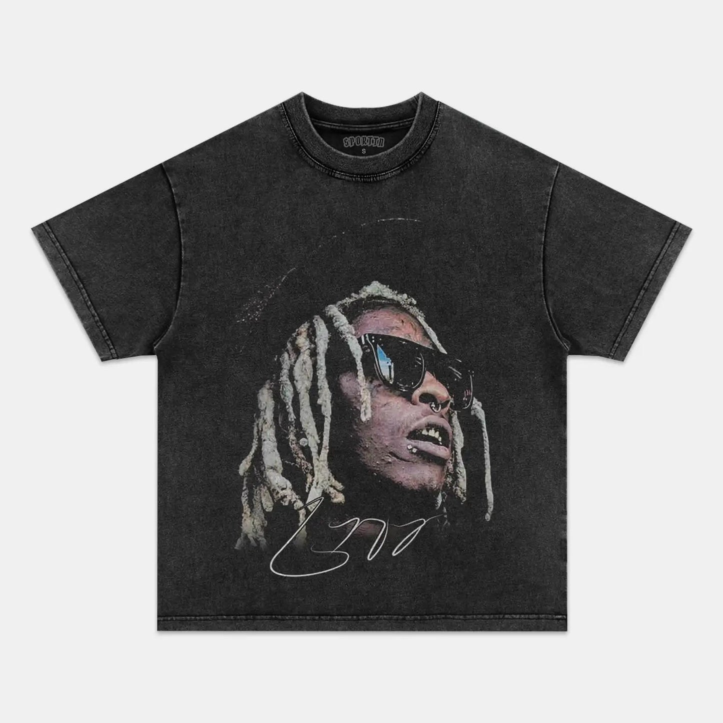 Unisex-Adult Ultra Cotton Washed T-Shirt Graphic  NEW YOUNG THUG TEE