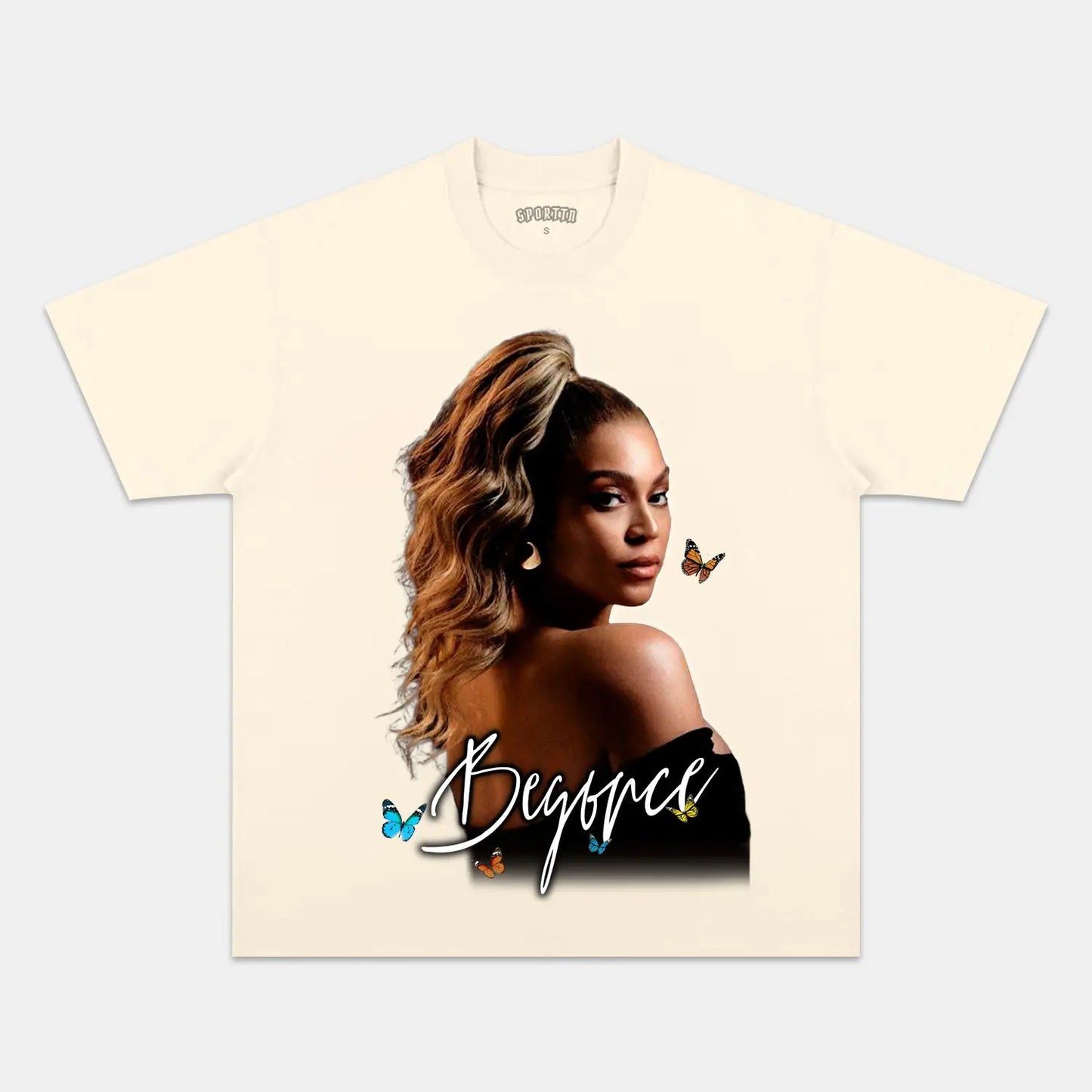 Unisex-Adult Ultra Cotton Washed T-Shirt Graphic  BEYONCE TEE