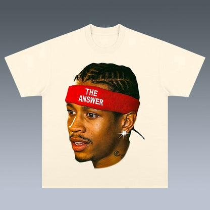 VINTAGE TEE |  THE ANSWER& ALLEN IVERSON& AI