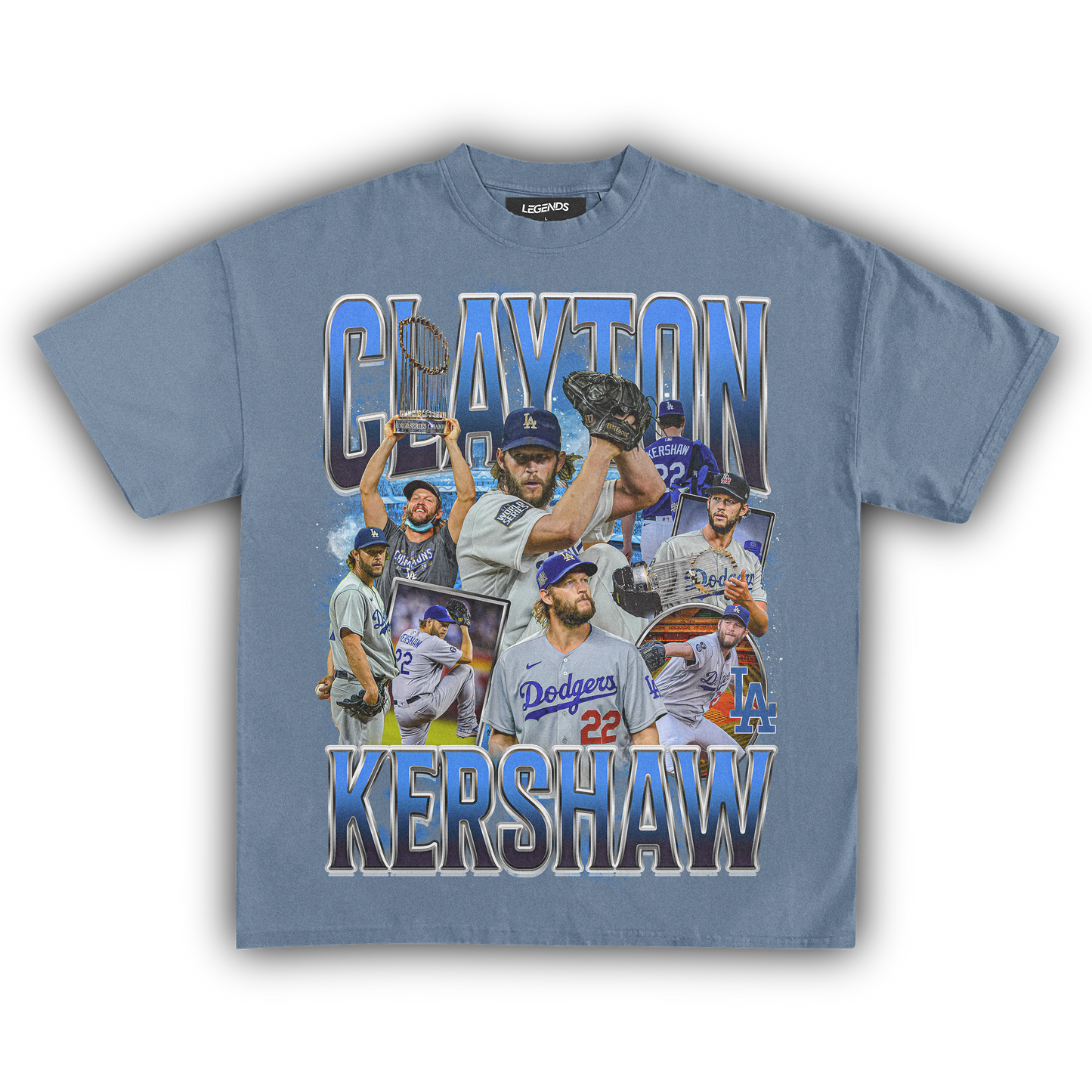 CLAYTON KERSHAW DODGERS TEE