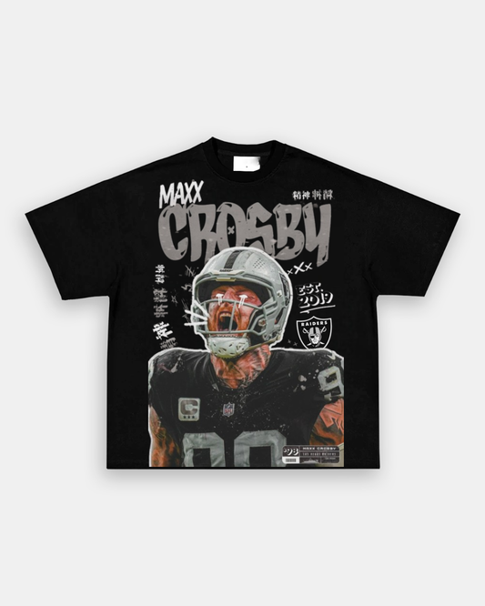 Unisex-Adult Ultra Cotton Washed T-Shirt Graphic MAXX CROSBY TEE