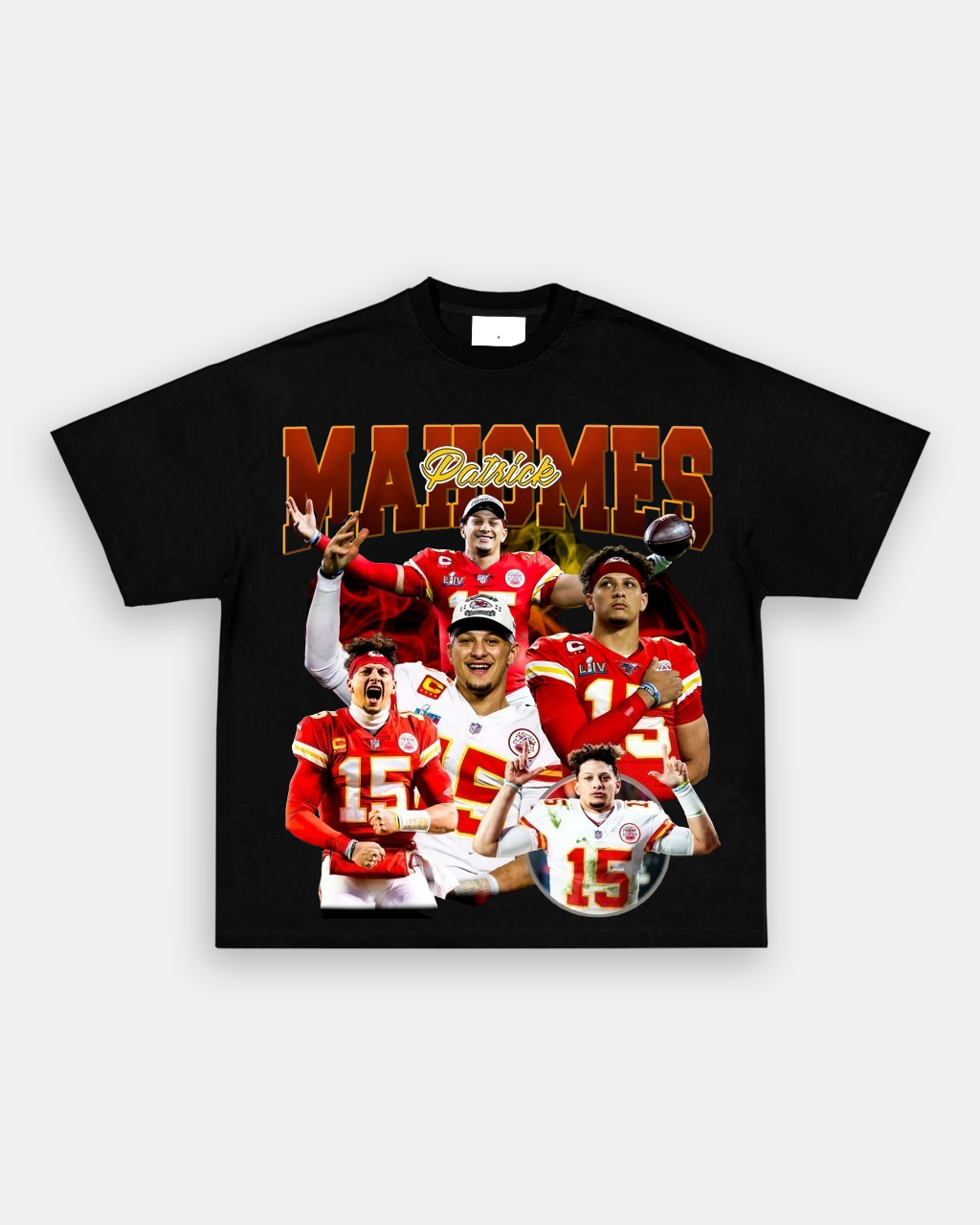 Unisex-Adult Ultra Cotton Washed T-Shirt Graphic PATRICK MAHOMES - TT TEE