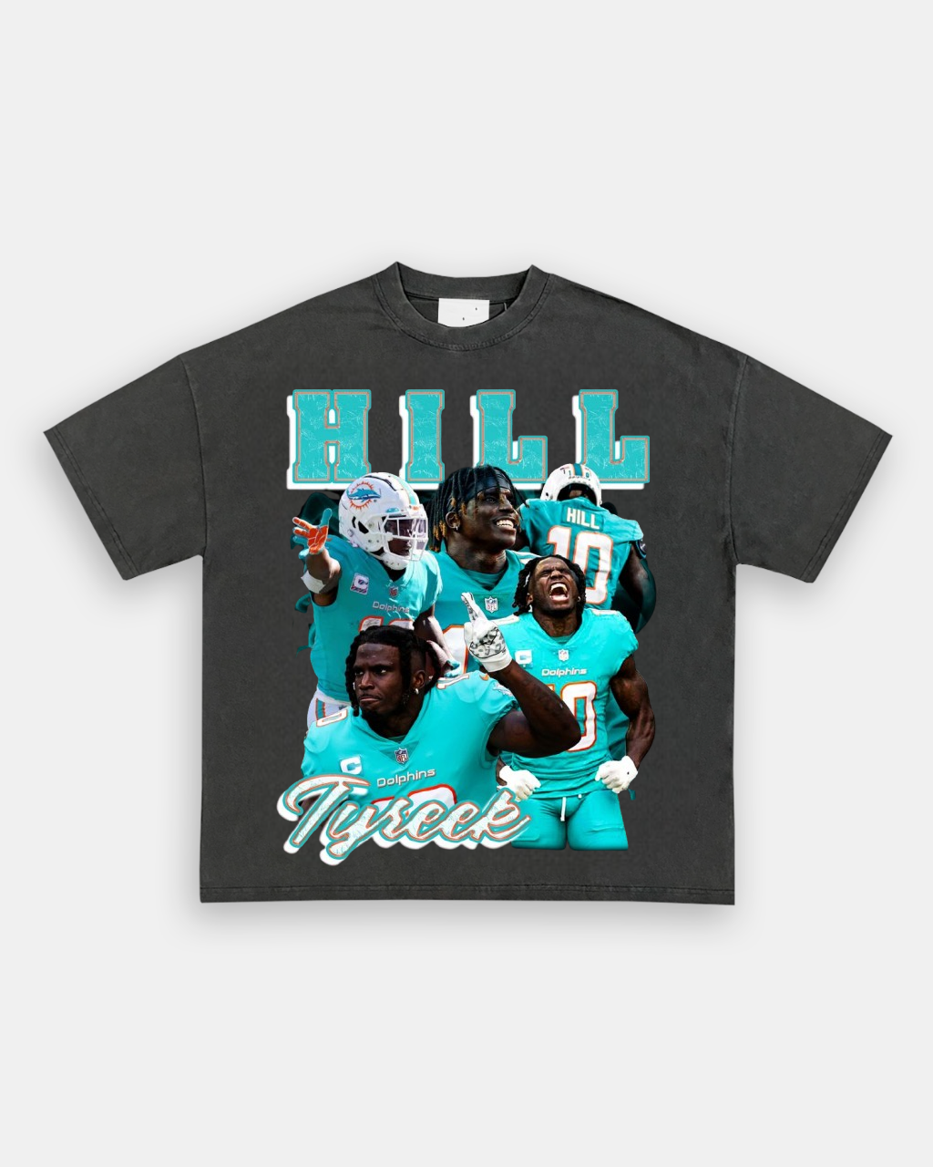 Unisex-Adult Ultra Cotton Washed T-Shirt Graphic TYREEK HILL TEE