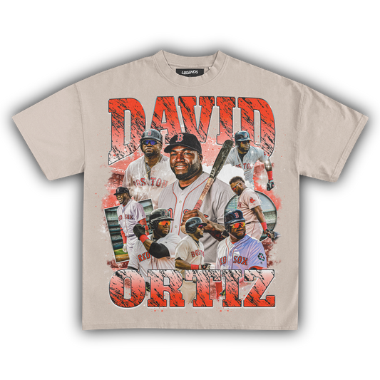 DAVID ORTIZ RED SOX TEE