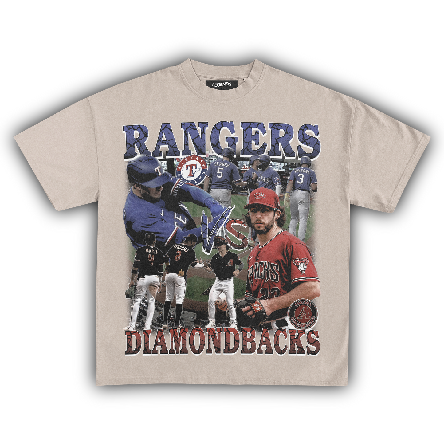 RANGERS VS DIAMONDBACKS TEE