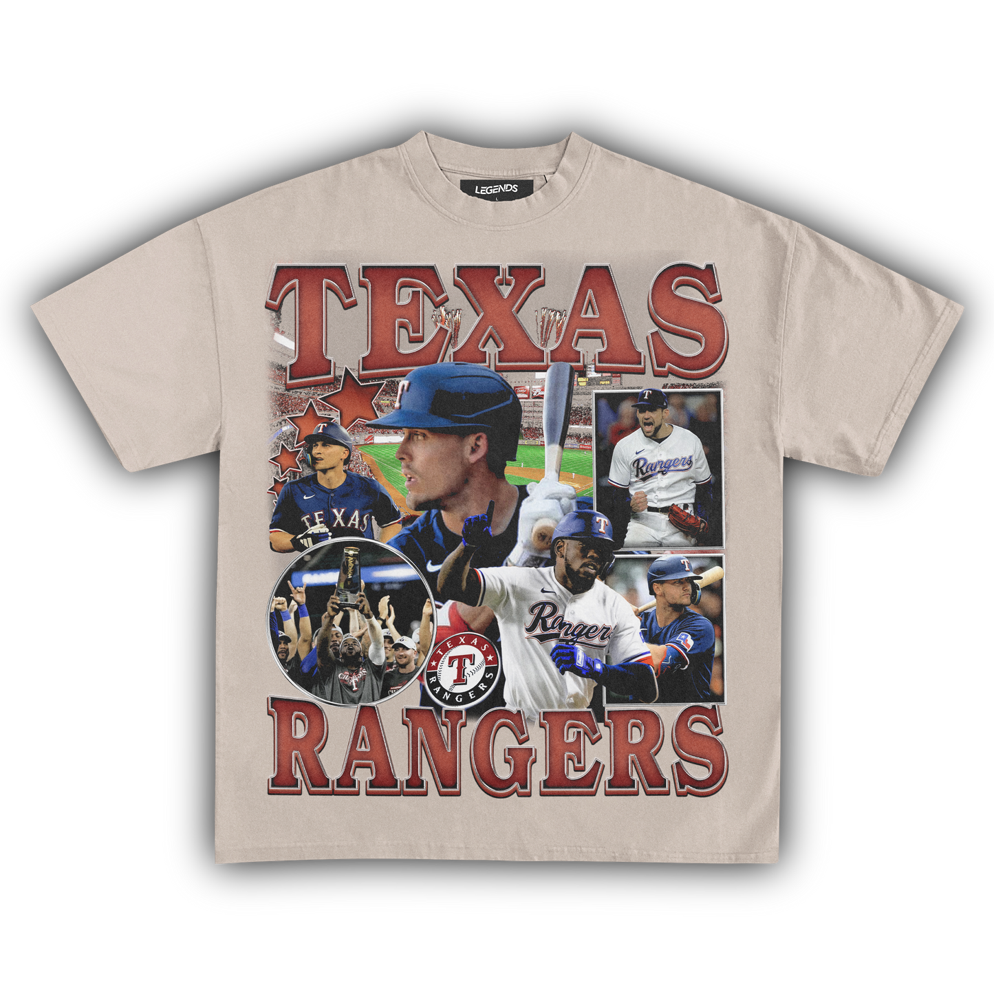 TEXAS RANGERS TEE